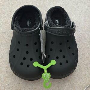 NWT Croc Lined Baya Clogs